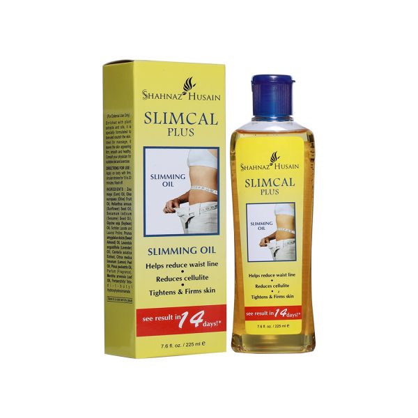 Shahnaz Husain Slimcal Plus Slimming Oil (225 ml)