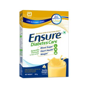 Ensure Diabetes Care Powder Vanilla Flavour 400 gm (Refill Pack)