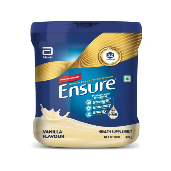 Ensure Complete Balanced Nutrition Vanilla Flavour 400g (Jar)