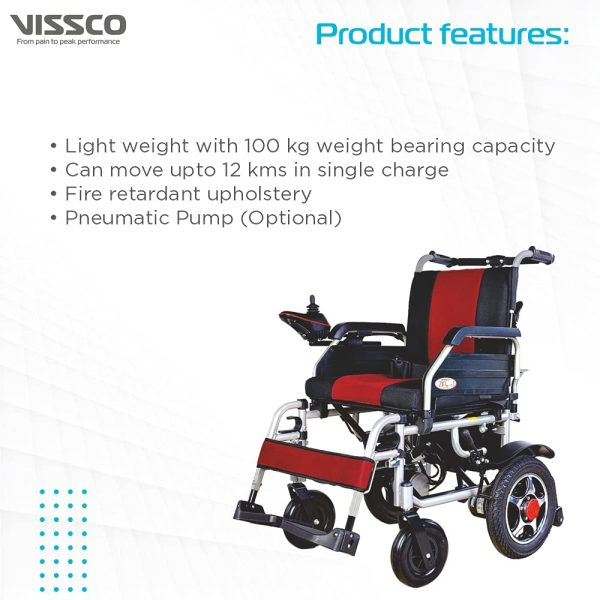 Vissco Zip Lite Power Wheelchair