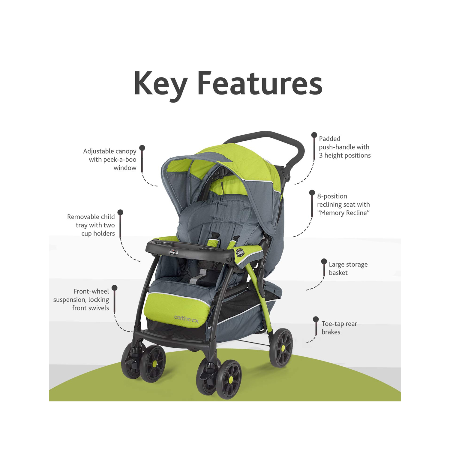 Chicco cortina cx stroller assembly best sale