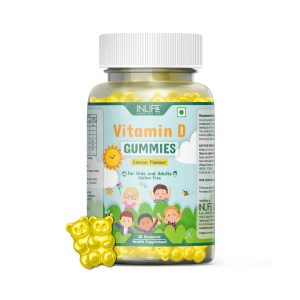 Inlife Vitamin D Gummy for Kids and Adults