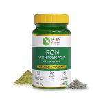 Pure Nutrition Iron with Folic Acid (60 Veg Tablets)