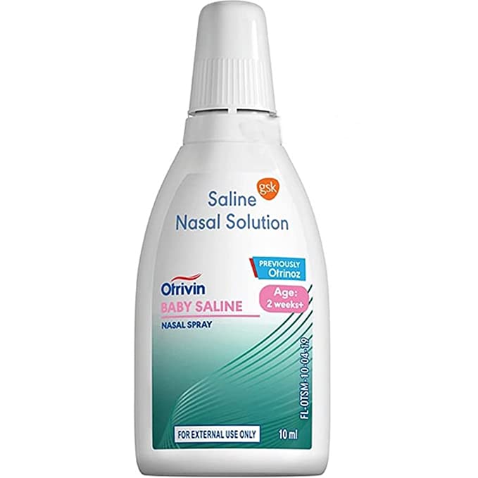 Salt water nasal spray for fashion babies