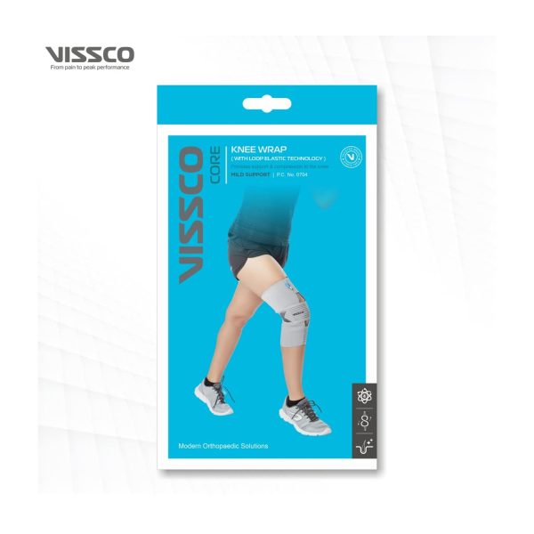 Vissco Knee Wrap with Loop Elastic (PC 0704)