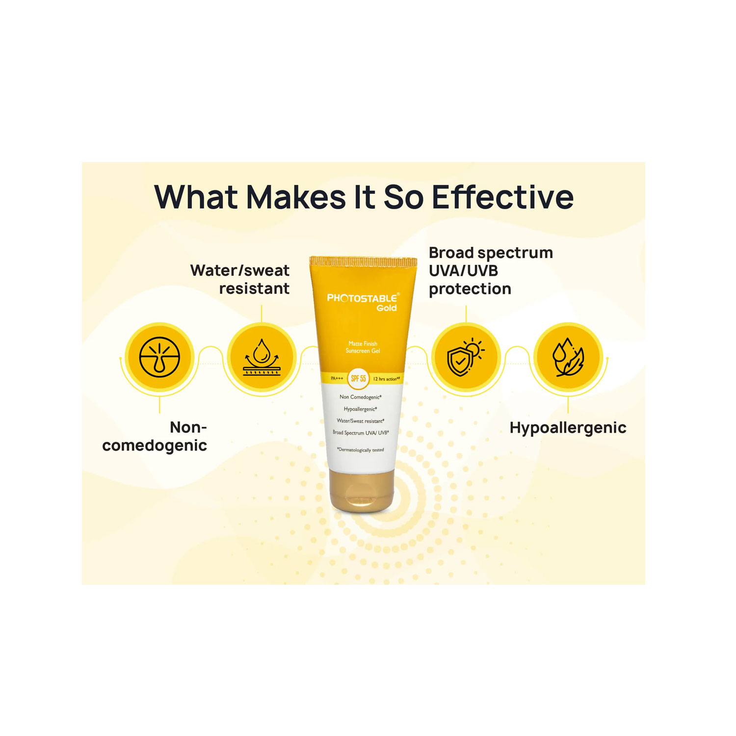 Bello Photostable Matte Finish Sunscreen Gel SPF 50g - Cureka