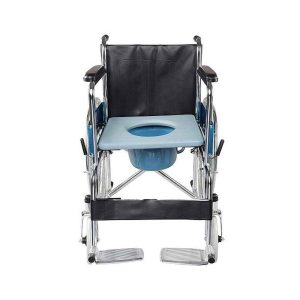 Entros Lightweight Premium Steel Commode Wheelchair
