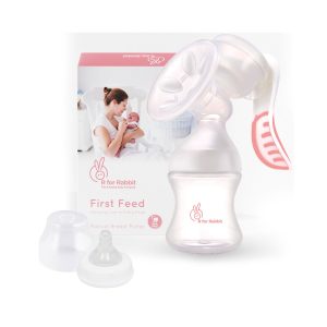 R for Rabbit Manual Feeding Breast Pump (Pink)