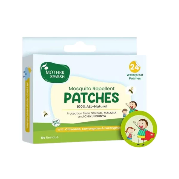 Mother Sparsh Mosquito Repellent Patches (24 Water Proof Patches ...