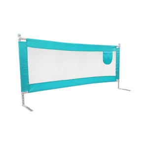 LuvLap Comfy Baby Bed Rails Green without Print (M.No 19439)