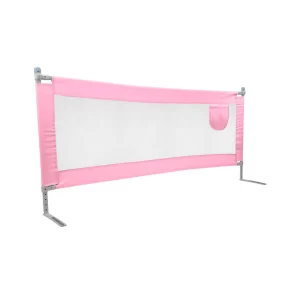 LuvLap Comfy Baby Bed Rails Pink without Print (M.No 19441)